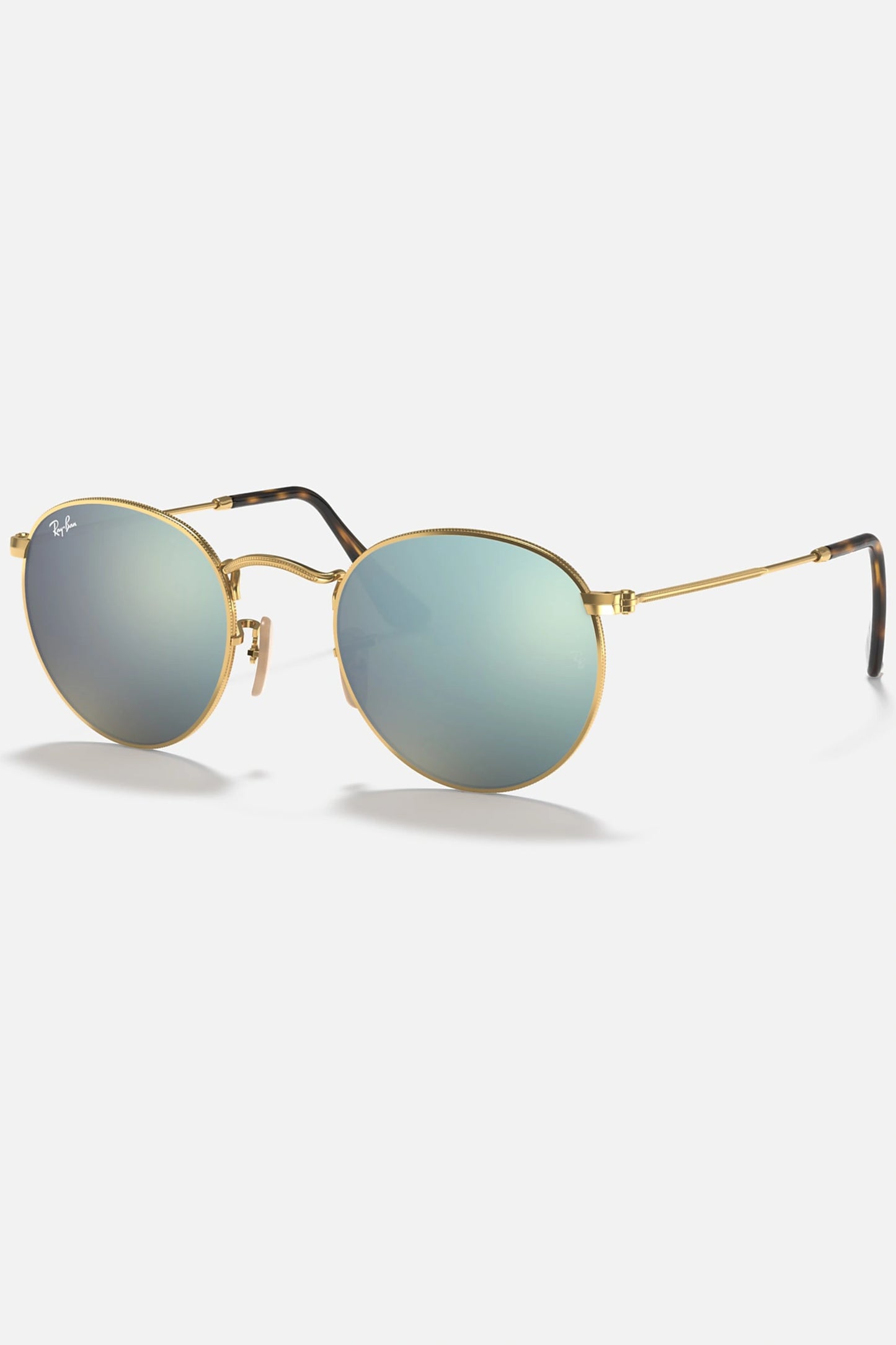 Ray-Ban RB3447 001/30 Round Flat Lenses