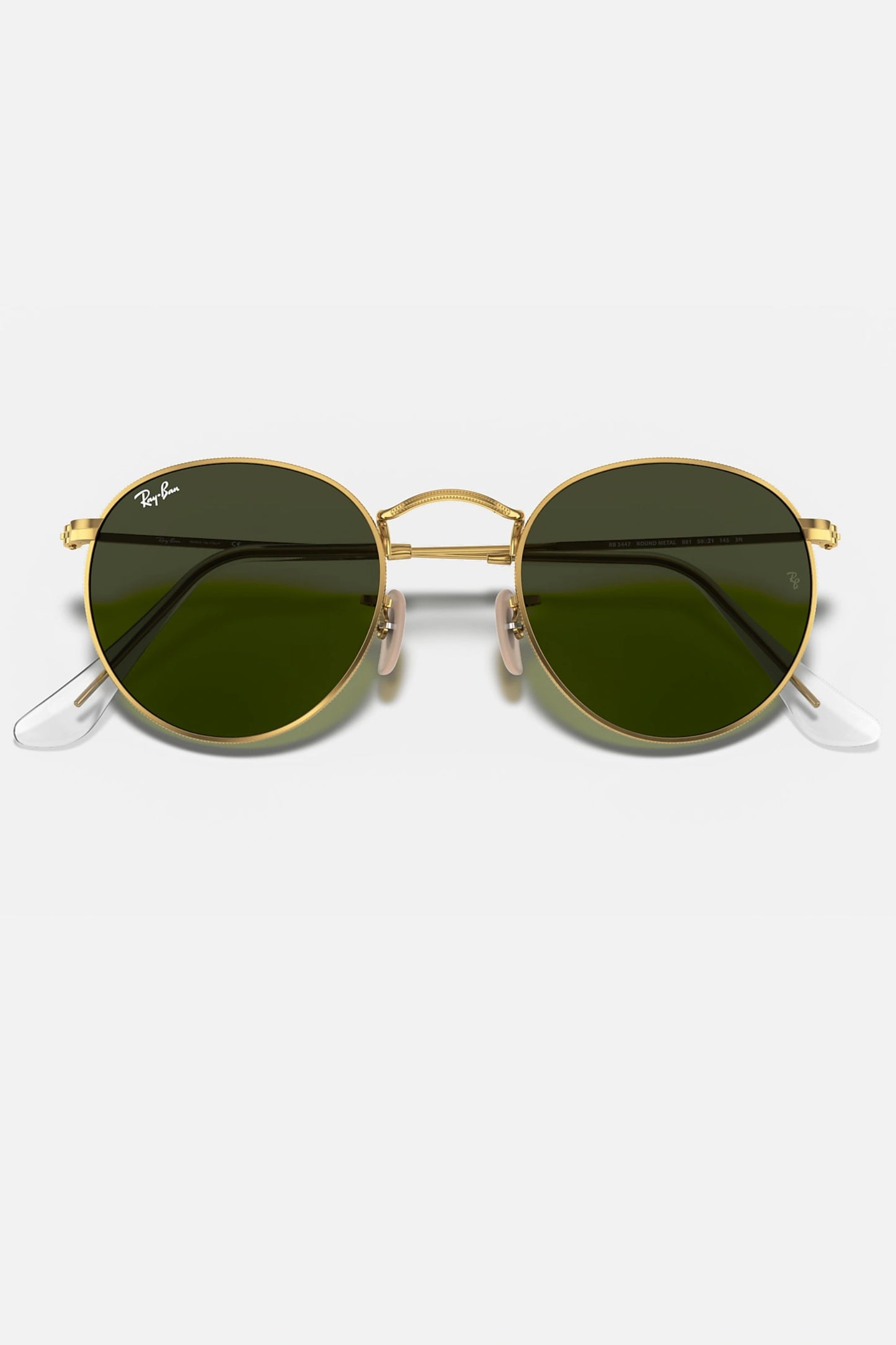 Ray-Ban RB3447 001 Round Metal