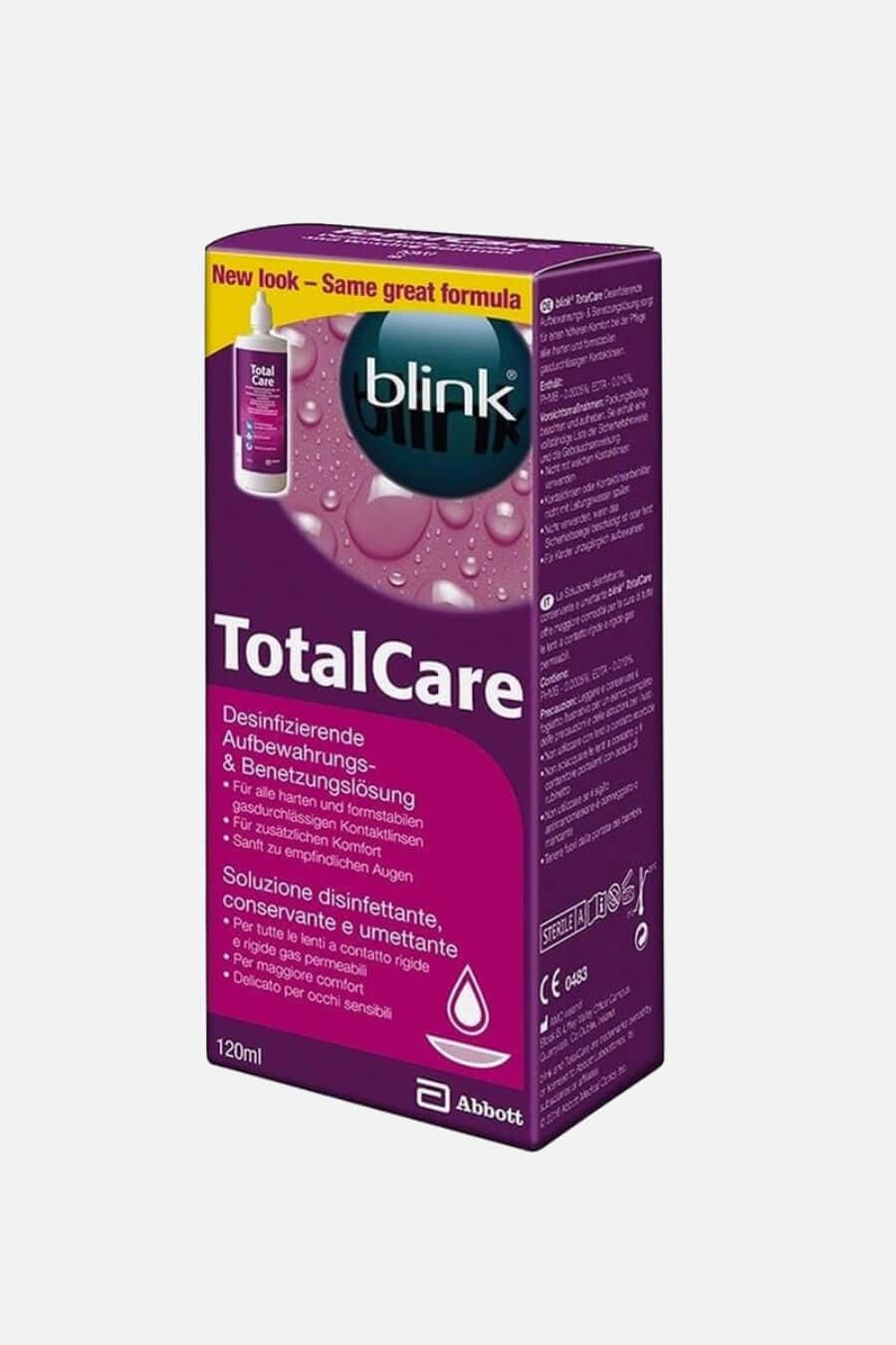 Abbott Cura lenti a contatto TotalCare Soluzione conservante 120ml