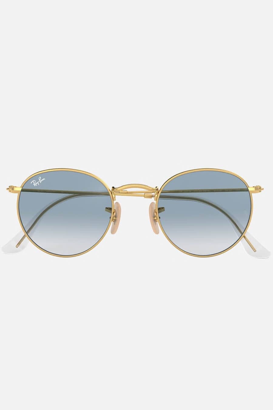Ray-Ban RB3447N 001/3F Round Flat Lenses
