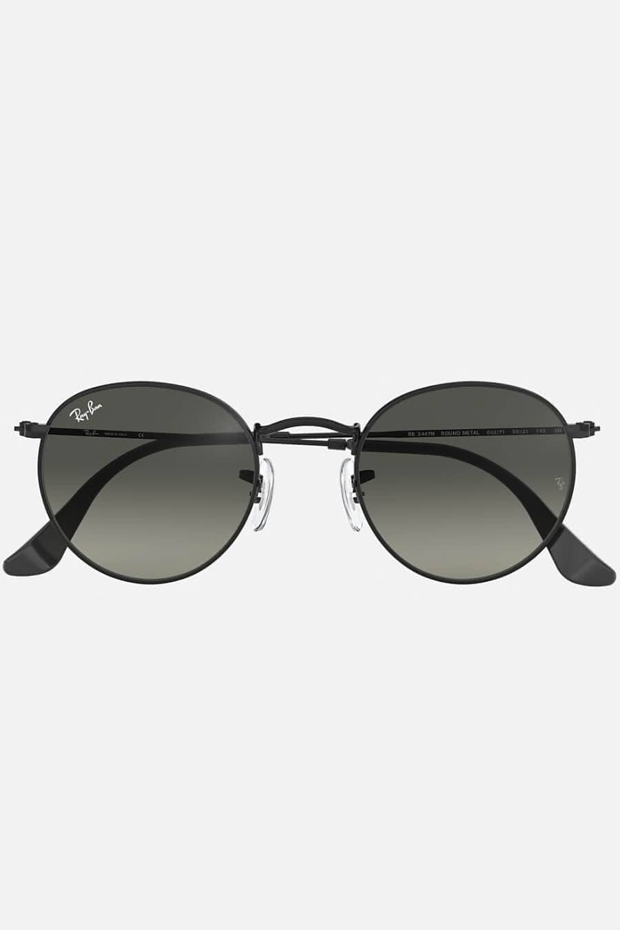Ray-Ban RB3447N 002/71 Round Flat Lenses