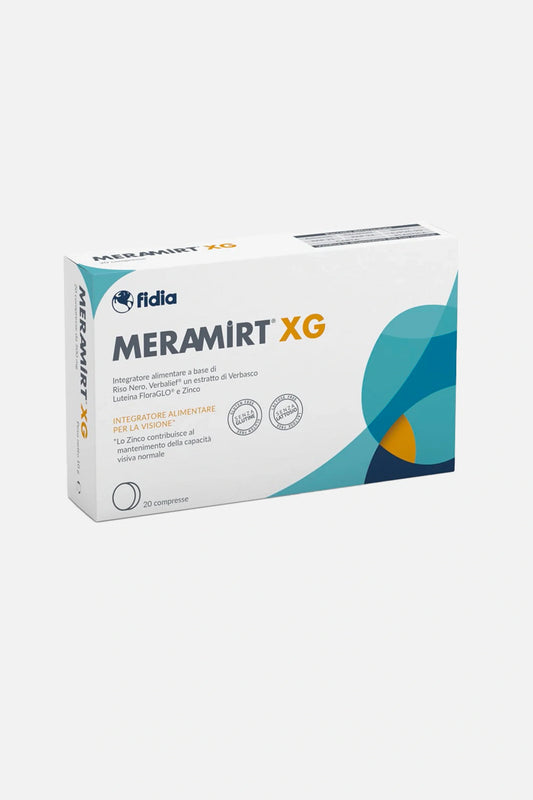 MERAMIRT XG – Integratore per la vista con mirtillo, astaxantina e luteina
