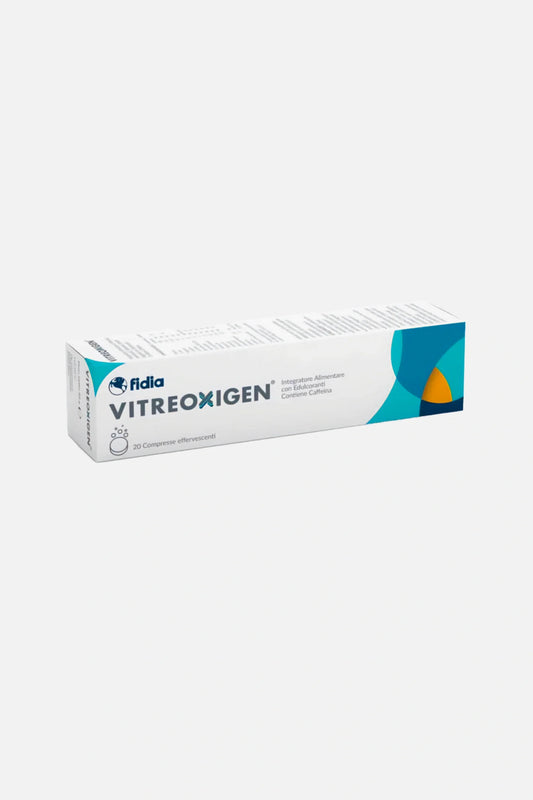 Vitreoxigen – Integratore con aminoacidi, minerali e vitamine in 20 compresse effervescenti