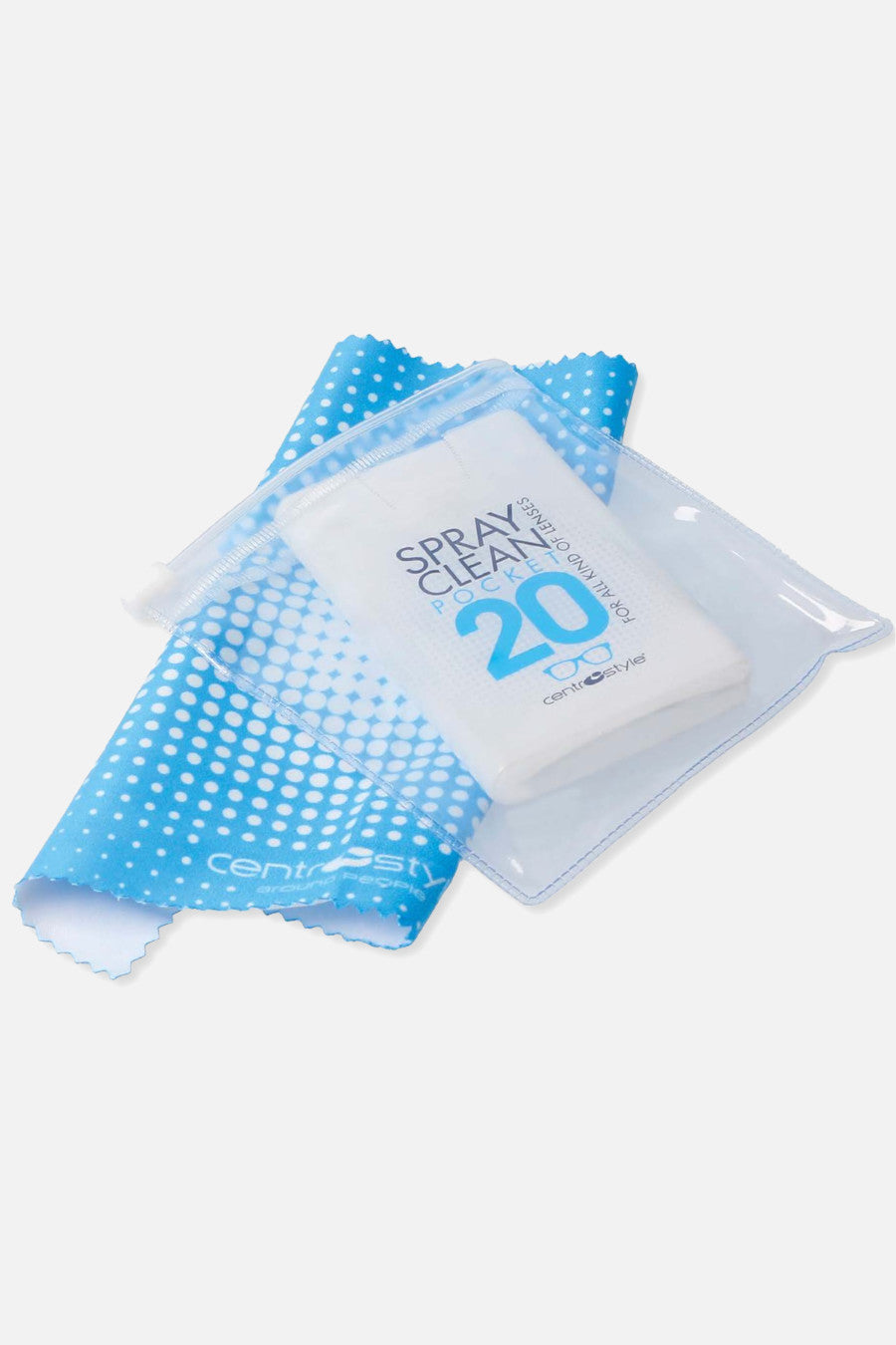 Spray Clean pocket 20 con panno in microfibra